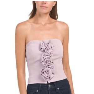 Endless Rose  Strapless Flower Top NWT